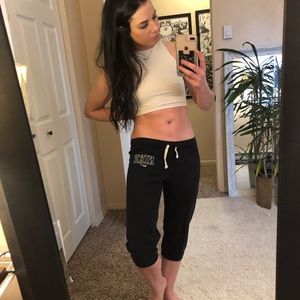 Crop Nike Sweats with draw string